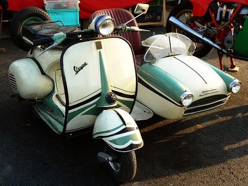  vespa sidecar 