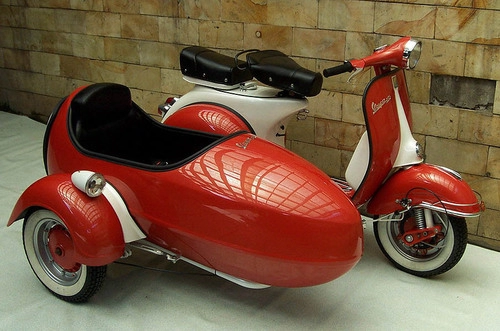  vespa sidecar 