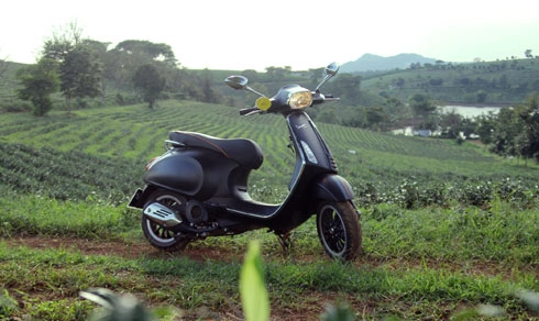  vespa sprint 150 - xe tay ga đường trường 