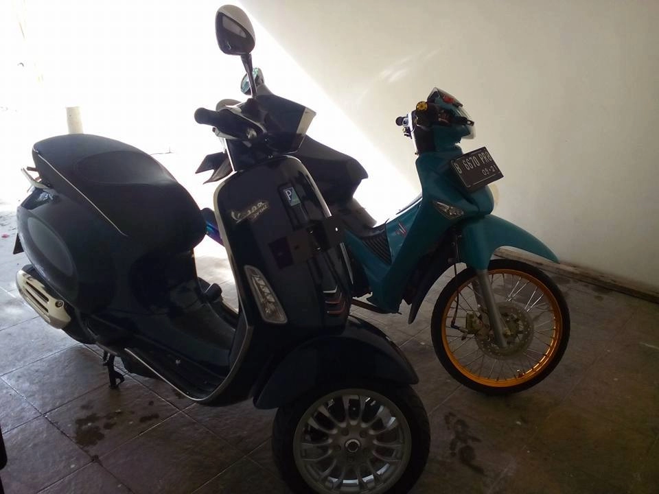 Wave 125 hàng indo tạo nét bên vespa