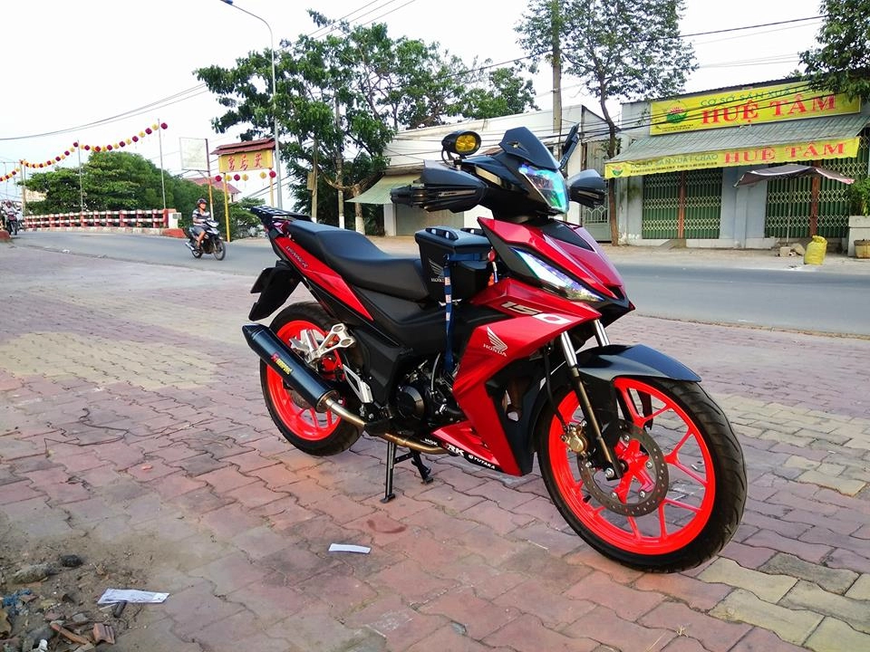 Winner 150 kiếp đỏ đen của biker bình dương