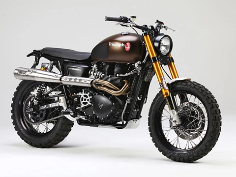  xế độ triumph scrambler tridays 