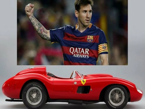 Xe ferrari đắt nhất thế giới về tay ngôi sao messi