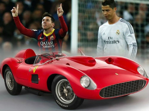 Xe ferrari đắt nhất thế giới về tay ngôi sao messi