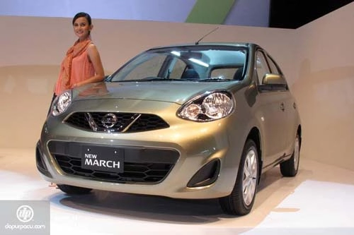 Xe giá rẻ nissan march 2014 chính thức ra mắt