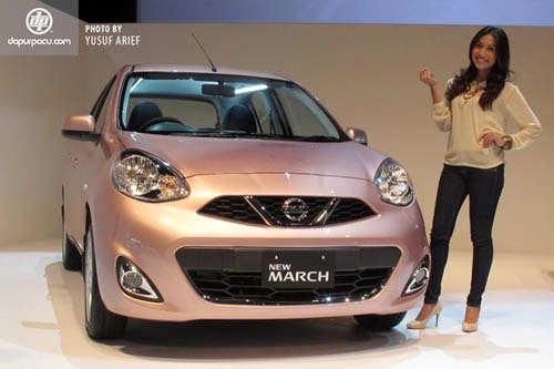 Xe giá rẻ nissan march 2014 chính thức ra mắt