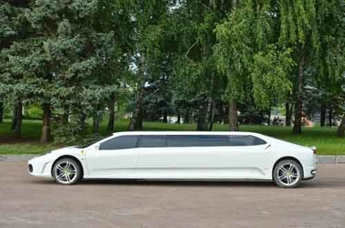 Xe limousine ferrari nhái giống như thật