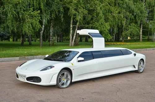 Xe limousine ferrari nhái giống như thật