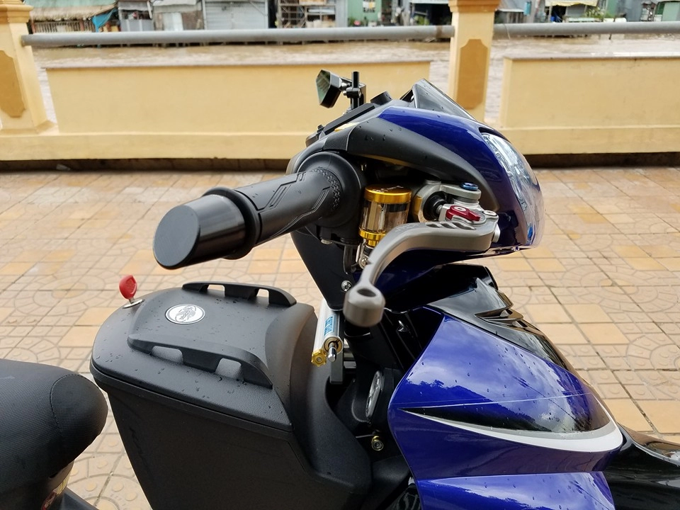 Yamaha jupiter với những món đồ chơi đắt tiền