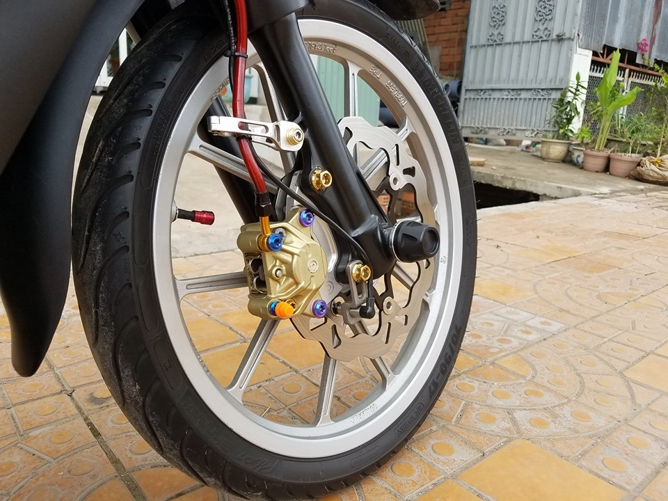 Yamaha jupiter với những món đồ chơi đắt tiền