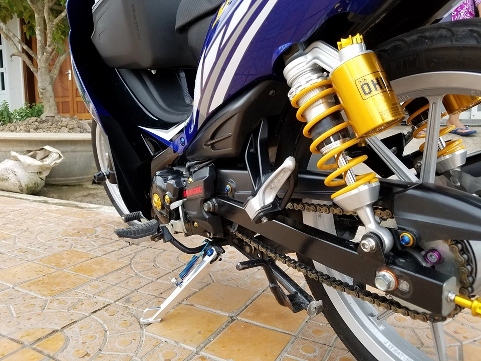 Yamaha jupiter với những món đồ chơi đắt tiền