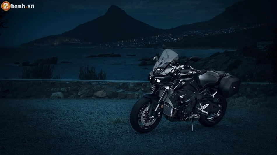 Yamaha mt-10 tourer 2017 chuẩn bị ra mắt với vẻ ngoài ấn tượng