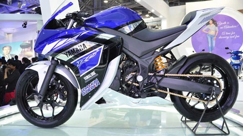 Yamaha r25 lộ động cơ ra mắt trong tuần sau