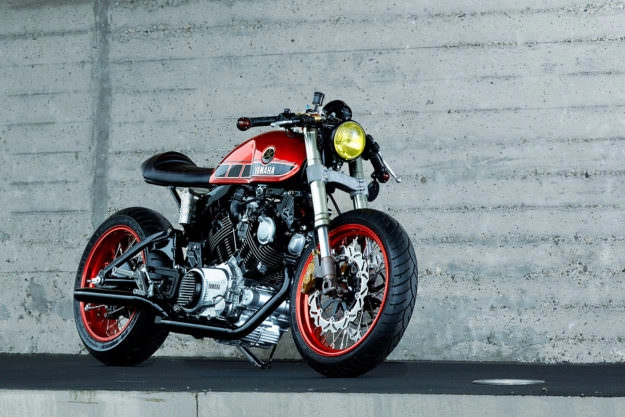 Yamaha tr1 cafe racer roland đậm chất ngầu