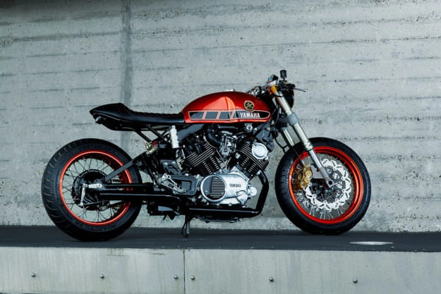 Yamaha tr1 cafe racer roland đậm chất ngầu