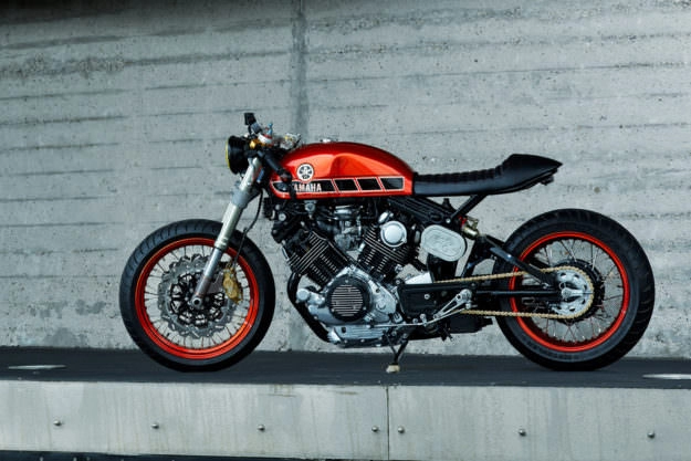 Yamaha tr1 cafe racer roland đậm chất ngầu