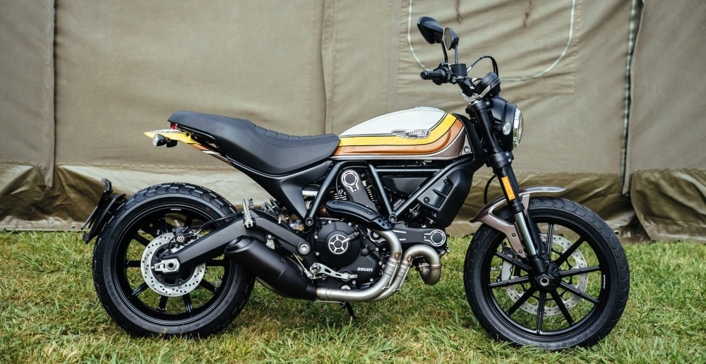 2018 ducati scrambler mach 2sự kết hợp giữa cafe racer và scrambler desert giá 305 triệu đồng