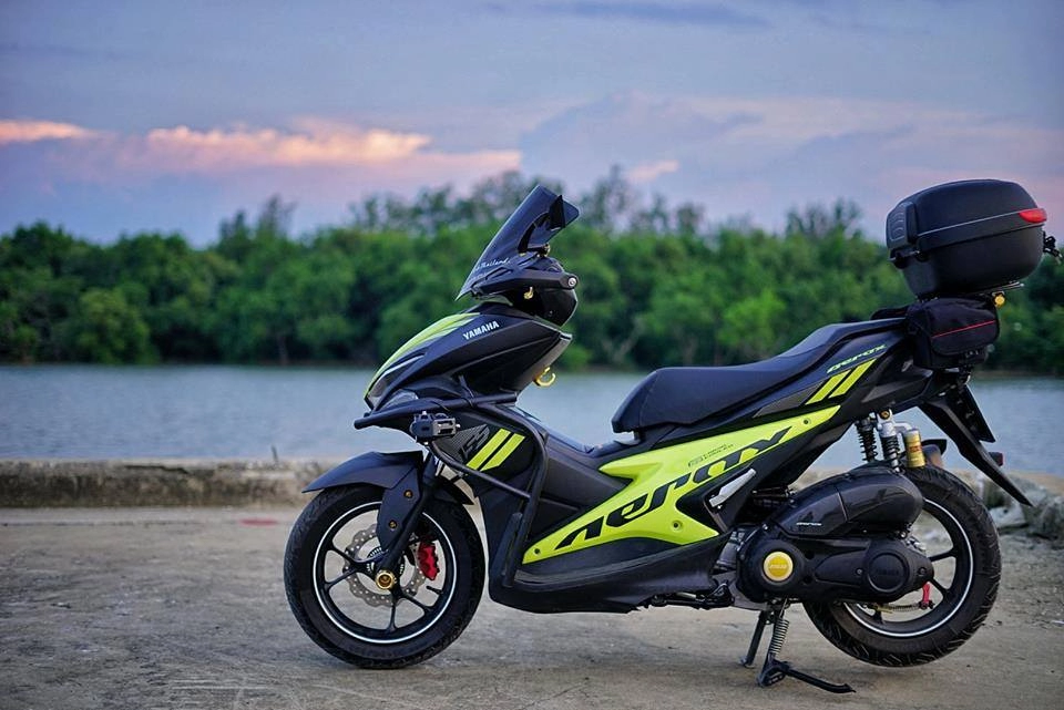 Aerox 155cc touring sức mạnh bức phá vượt mọi rào cản