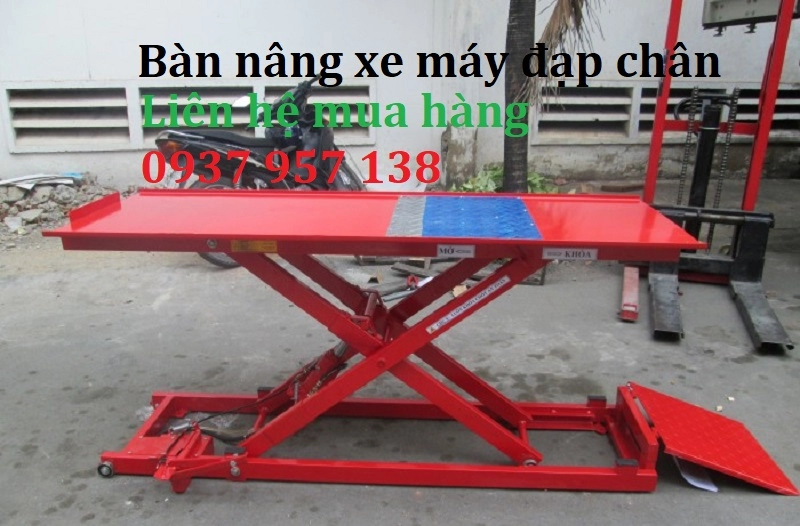 Ai mua bàn nâng xe máy điện thì nên đọc bài viết này bàn nâng xe máy điện