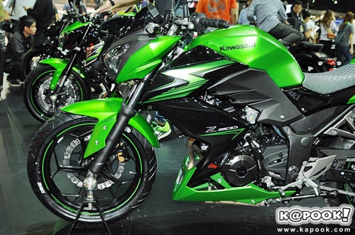  ảnh kawasaki z300 2015 tại thái lan 