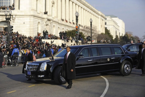  ảnh limousine của tổng thống mỹ 