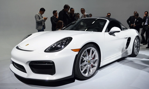  ảnh porsche boxster spyder 2016 