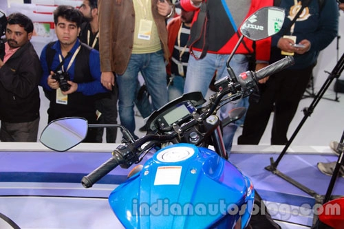  ảnh suzuki gixxer 150 ra mắt tại auto expo 2014 