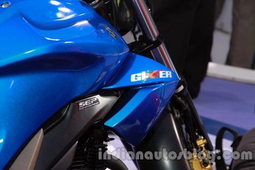  ảnh suzuki gixxer 150 ra mắt tại auto expo 2014 