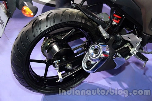  ảnh suzuki gixxer 150 ra mắt tại auto expo 2014 