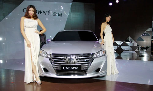  ảnh toyota crown 2015 ra mắt tại guangzhou auto show 2014 