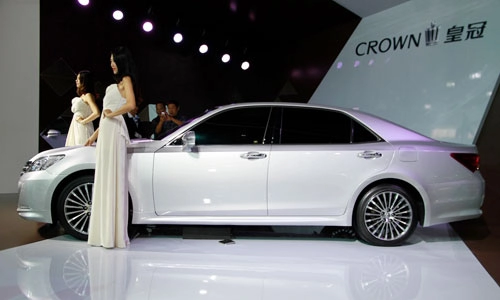  ảnh toyota crown 2015 ra mắt tại guangzhou auto show 2014 