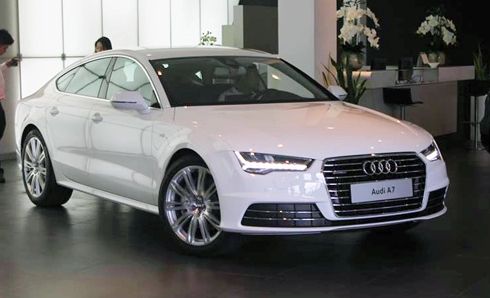  audi a7 sportback 2015 về việt nam giá 33 tỷ đồng 