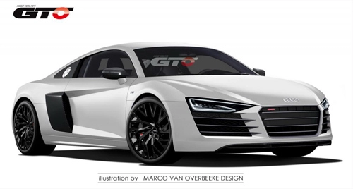 Audi r8 2015 rỏ rỉ thiết kế đậm chất thể thao