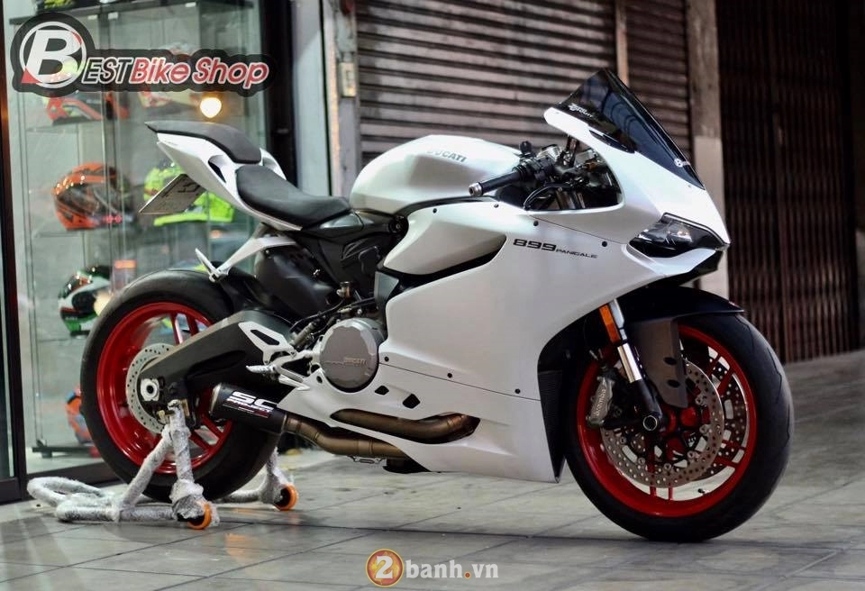 Bạch mã ducati 899 panigale trong bản độ đầy tinh tế tại thái