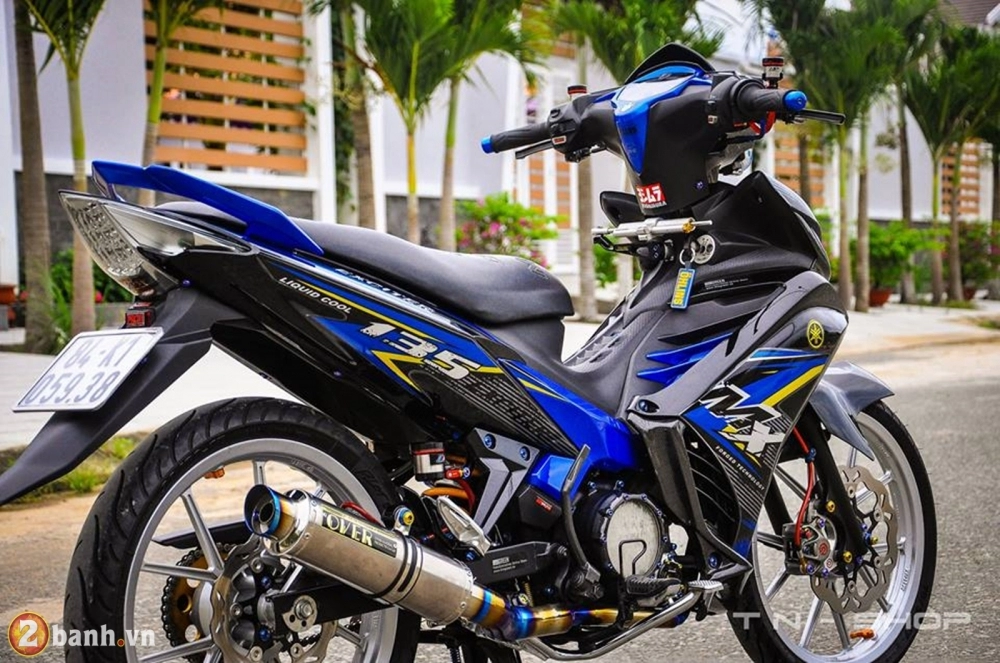 Bản độ trăm triệu trên exciter 135 của biker đến từ trà vinh