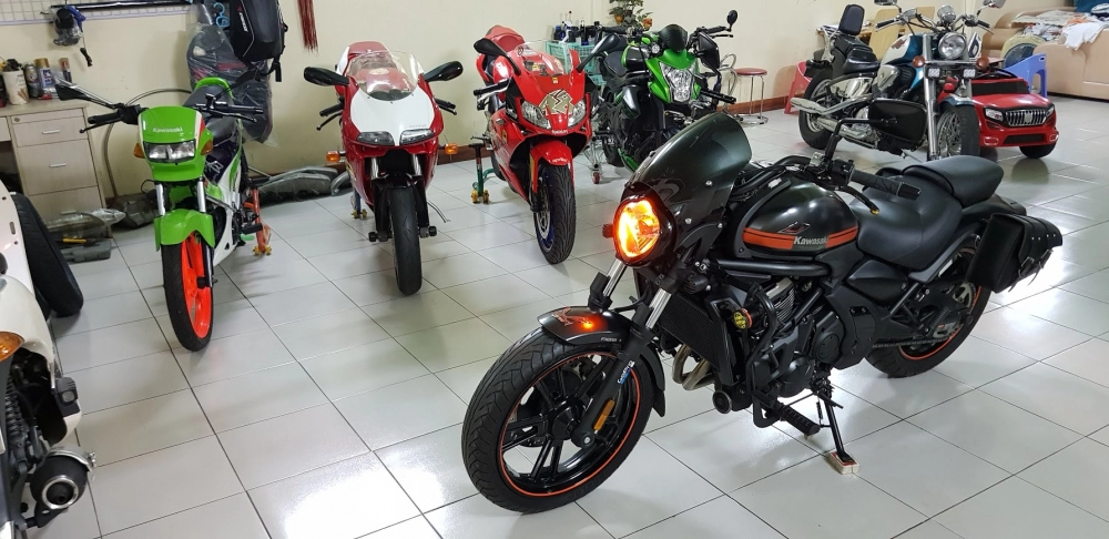 Bán kawasaki vulcan s cape 650-hqcn-abs-châu âu-saigon-full đồ chơi