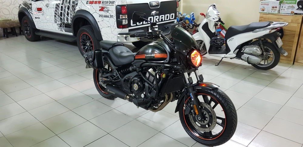 Bán kawasaki vulcan s cape 650-hqcn-abs-châu âu-saigon-full đồ chơi