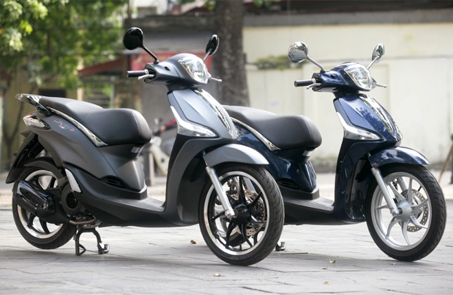 Bảng giá xe máy piaggio liberty mới nhất giá từ 485 triệu đồng