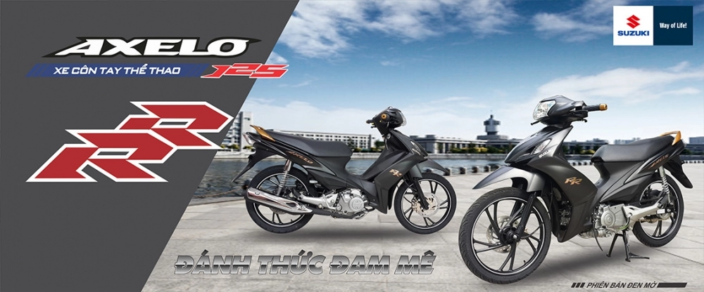 Bảng giá xe suzuki 2017 mới nhất raider fi 150 axelo hayate