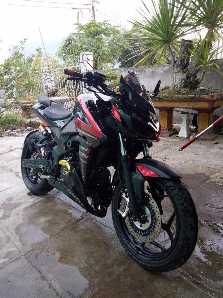 Bất ngờ với chiếc kawasaki bajaj pulsar 200ns độ phong cách z1000