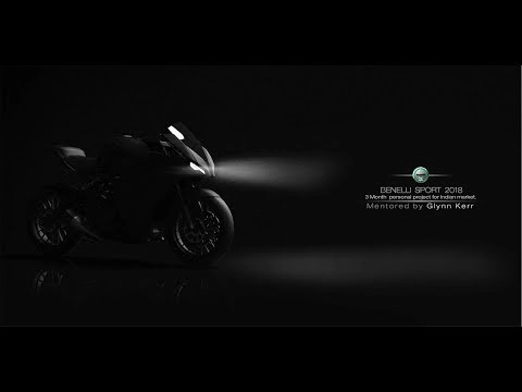 Benelli sport 2018 với thiết kế siêu tưởng sói đêm mang động cơ 300cc hé lộ