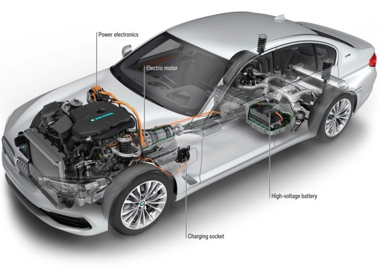 Bmw 530e iperformance lần đầu lộ diện