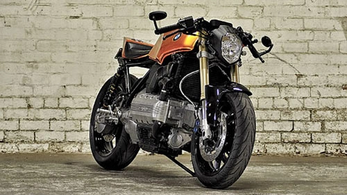 Bmw k100 độ phong cách café racer lai streetfighter