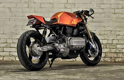 Bmw k100 độ phong cách café racer lai streetfighter