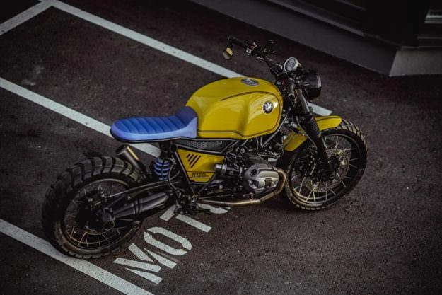 Bmw r nine t scrambler tuyệt đẹp trong bản độ mang tên gelber baron