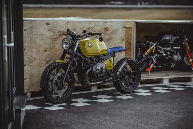 Bmw r nine t scrambler tuyệt đẹp trong bản độ mang tên gelber baron