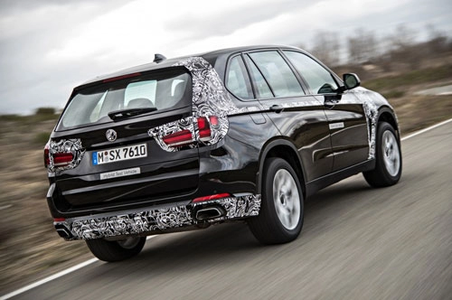  bmw x5 edrive trên đường thử 