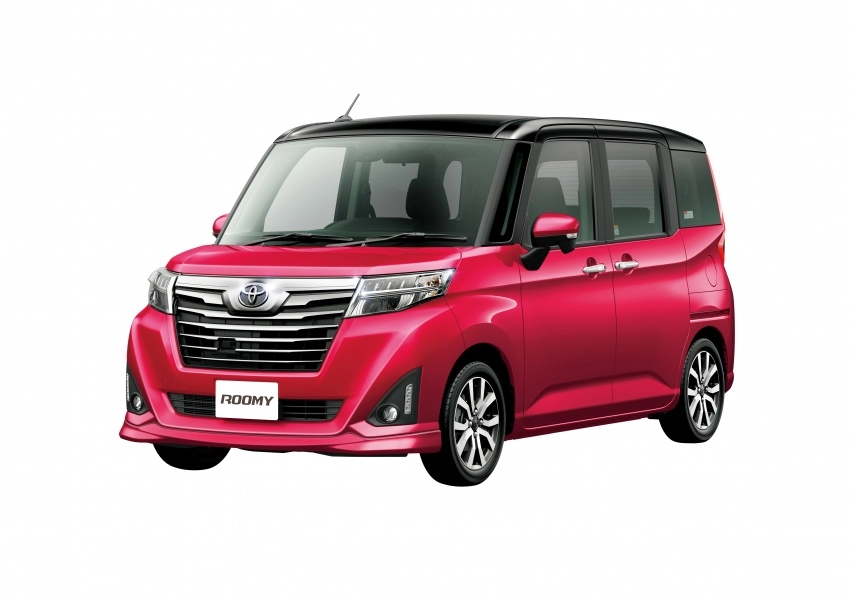 Bộ đôi toyota roomy và tank minivan ra mắt tại nhật bản