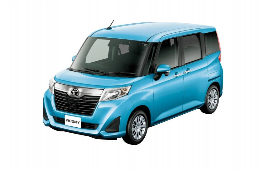 Bộ đôi toyota roomy và tank minivan ra mắt tại nhật bản