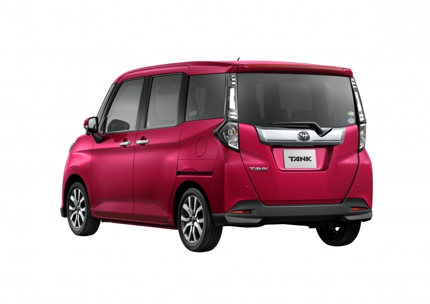 Bộ đôi toyota roomy và tank minivan ra mắt tại nhật bản